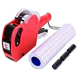 YoungRich PL1/8 Preisschild, professionell, tragbar, MX5500 EOS inklusive 2 Stück Tinte, 10 Stück,...