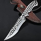 Japaknives Outdoor Messer Survival VG10 Stahl Jagdmesser Feststehende Klinge Full Tang Bushcraft...