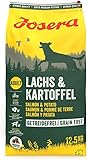 Lachs & Kartoffel (1 x 12,5 kg) | Adult | Premium Trockenfutter für ausgewachsene Hunde | Kartoffel...