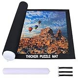 Celawork Puzzlematte für BIS 200, 500, 1000 Teile - Puzzleunterlage Rollmatte zum Aufbewahren...