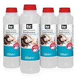 Höfer Chemie 4 x 250 ml Microactiv Wasserbetten Konditionierer mit Bubble Stop Conditioner für...