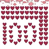 Herz-Dekoration aus Holz zum Valentinstag, Herz-Dekoration aus Holz für den Valentinstag |...