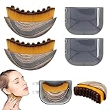 2x Lymphatische Gesichtsbürste - Gesichtsdrainage zur Straffung von Gesicht und Kinn, Ergonomisches...