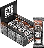 nu3 Protein Bar Schoko (12x50g) - High Protein Riegel low carb mit 20g Eiweiß aus Milch- und Whey...