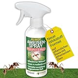 GREEN GUARDIA Ameisen Abwehrspray – Sprühfertiges Konzentrat mit pflanzlichen Ölen | 500 ml...