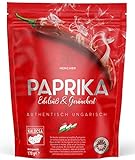 HENCHER Paprika edelsüß & geräuchert (rot, 170g) - geräuchertes Paprikapulver aus Kalocsa...