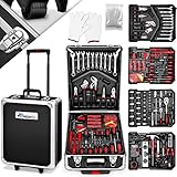 TRESKO Werkzeugkoffer 949 teilig | Werkzeugkasten | Werkzeugkiste | Werkzeugtasche | Werkzeug Set |...
