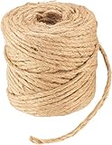 Meister Jute-Schnur 3 mm x 50 m - Zum Binden, Dekorieren & Verpacken - Reißfest &...