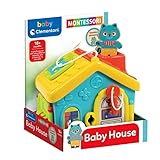 Clementoni Montessori Baby House 17874 - Kleinkinderspielzeug für Kinder ab 9 Monaten, sensorisches...