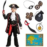 Spooktacular Creations Child Boy Pirate Costume (Medium (8-10 yrs))