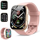 Smartwatch Herren Damen mit Bluetooth Anrufe, 1.95' HD Touchscreen, Fitnessuhr mit...