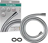 hansgrohe Isiflex - universal Duschschlauch 1,25 m, mit Verdrehschutz, flexibler Brauseschlauch mit...