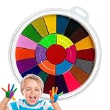 Abwaschbare Fingellackierung – Finger-Zeichenspielzeug, Fingermalerei-Set, lustige Fingerfarben,...