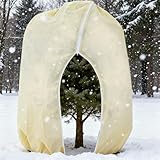 Feelhap Winterschutz für Pflanzen, 250x360cm Winterschutz Kübelpflanzensack Wiederverwendbar...