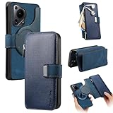 Schutzhülle Kompatibel mit Huawei P70 Ultra Hülle, abnehmbare Brieftaschen-Hülle mit...