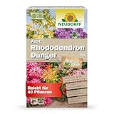 Neudorff Azet RhododendronDünger – Bio Rhododendrondünger mit Mykorrhiza sorgt für farbenfrohe...