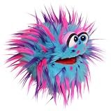 Living Puppets Plops Handpuppe aus hochwertigen Materialien in tollen Farben, Größe: 20cm, W882