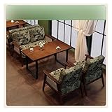 MPLFHSYOS Elegante Essgruppe mit Tisch, hautfreundliches Samtsofa, Bequeme, Tiefe Sitzfläche, for...