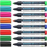 Schneider Maxx 290 Marker (für Whiteboards und Flipcharts, Rundspitze 2-3 mm Strichstärke,...