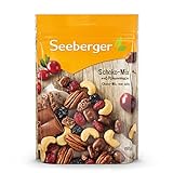 Seeberger Schoko-Mix, Einzigartige Schokoladen-Mischung mit Pekannüssen, Cashews, Cranberries und...