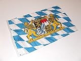 Bayern mit Wappen und Löwen Flagge/Fahne 30x45 cm