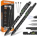 KEZKALS Geschenke für Männer, 2pack-9 IN 1 Kugelschreiber, Valentinstag Geburtstagsgeschenk...