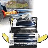 Solargrillofen, 4,5-Liter-solarrohrkocher, Solarkocher Mit Großer Kapazität Und Thermometer, Die...