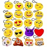 JZK 20 x Mini plüsch Schlüsselanhänger 5cm Tasche Anhänger, Kinder oder Erwachsene Mitgebsel...