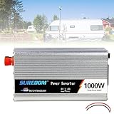 Auto-Wechselrichter-Konverter DC 12 V zu AC 110 V/220 V, USB-Adapter, tragbare Spannung, reine...