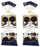 2er Set Lühders Pfefferminz-Taler mit edler Bitterschokolade (2x 150g) – inklusive exklusivem...