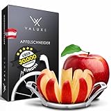 VALUXE® Apfelschneider - Premium Edelstahl Apfelentkerner mit scharfer Klinge - Handlicher...
