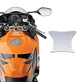 Stompgrip Motorrad Tankschutz universal | Tankaufkleber Icon | Tankpad 189 mm x 145 mm transparent