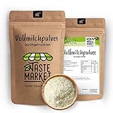 Vollmilchpulver 1 kg | 26% Fett | Trockenmilch sprühgetrocknet | Milchpulver Vollmilch | Ideal für...