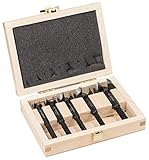 Bosch Professional 5tlg. Forstnerbohrer Set (für Holz, Ø 15/20/25/30/35 mm, Länge 90 mm, Zubehör...