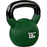 MOVIT Kettlebell PRO, Kugelhantel aus Gusseisen mit Neoprenbeschichtung, 12 Varianten: 2 bis 24 kg,...