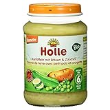 Holle Bio Kartoffeln mit Erbsen und Zucchini, 190g