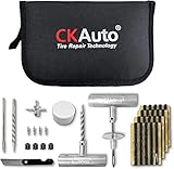 CKAuto Universal Tire Repair Kit, EIN schweres Auto-Notfallwerkzeug-Set für die Reparatur von...