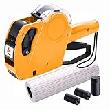 MX5500 Preisauszeichnungspistole mit 5150 weißen Etikettenpistolen-Aufklebern und 3 extra...