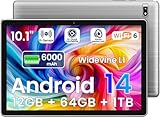 TPZ Tablet, Android Tablet 10.1 Zoll, 12 GB RAM 64GB ROM 1TB TF Expandable, Widevide L1, Octa-Core...