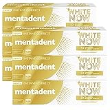 Mentadent White Now Instant Correct Zahnpasta Aufhellung Sofortige Wirkung Weiß Uniform Gegen...