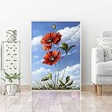 Diamond Painting Himmel, Daiments Painting Erwachsene Saflor Bastelset, Diamond Art Runder...