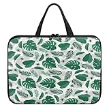 Treer Tropischer BlumenPflanze Laptoptasche, Handtasche Damen Herren, Laptop Tasche mit...