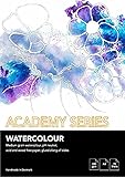 PLAY-CUT Academy Series Aquarellpapier A4 (Weiß) | Aquarellblock 180g/m2 mit 20 Blättern Aquarell...