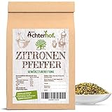 Zitronenpfeffer grob 250 g für die Pfeffermühle geeignet Gewürzzubereitung Pfeffer-Körner...