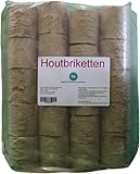 Holzbriketts M-H 12 Kg Mix Eiche/Buche/Fichte Holz Für Herd/Kamin - Langlebig Und Umweltfreundlich...