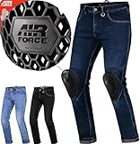 SHIMA DEVON Motorradjeans - Belüftete Elastische Slim Fit Biker Motorradhose mit...