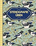 Stenografie Üben: Stenoübungsheft zum erlernen von Stenographie mit ca. 64 Seiten | Praktisches...