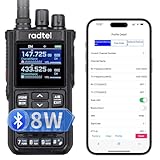 Radtel RT-900 8W Multi-Band Amateurfunk Handheld Walkie Talkie mit Geräuschunterdrückung, 256...