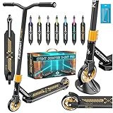 KESSER® Stunt Scooter X-Limit-Pro 360° Lenkung Funscooter Stuntscooter mit Ständer ABEC 9...