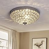 Depuley LED Kristall Deckenleuchte Kronleuchter Modern mit Elegantem Design,Deckenlampe Schlafzimmer...